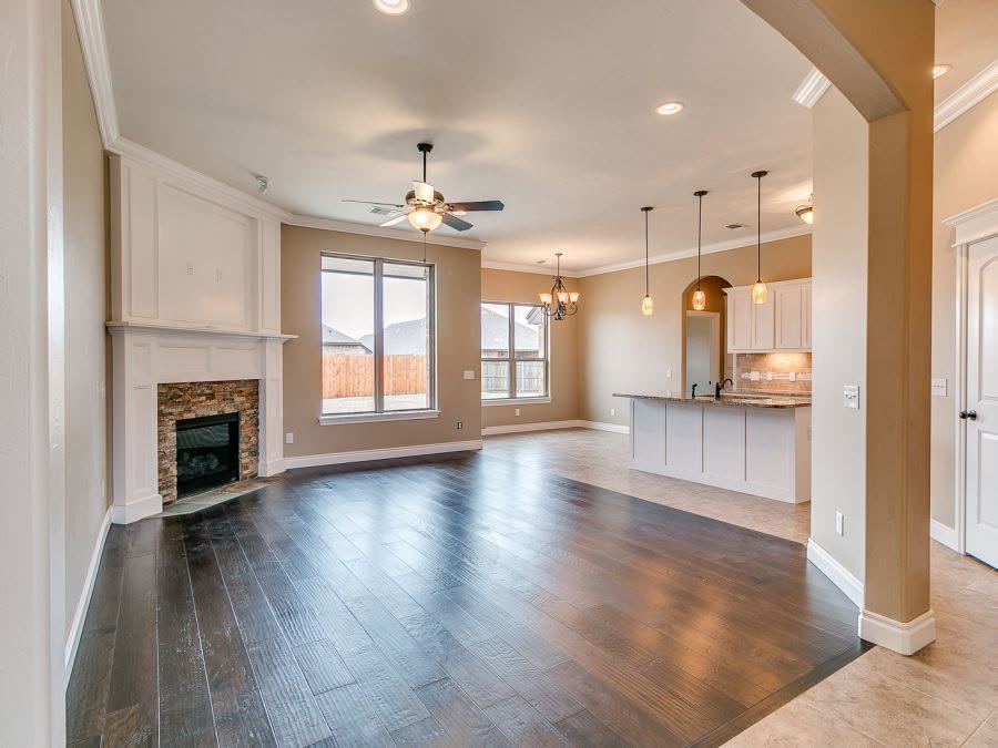 Hardwood and LVP floor installation