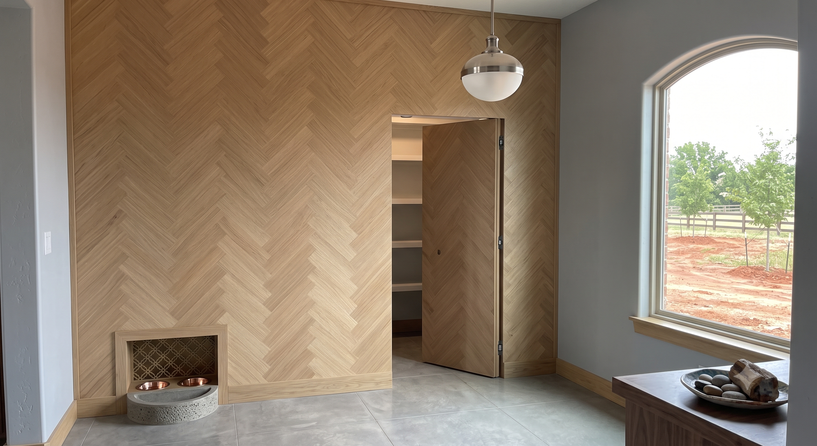 Concealed wall panel hidden door pivot hardware