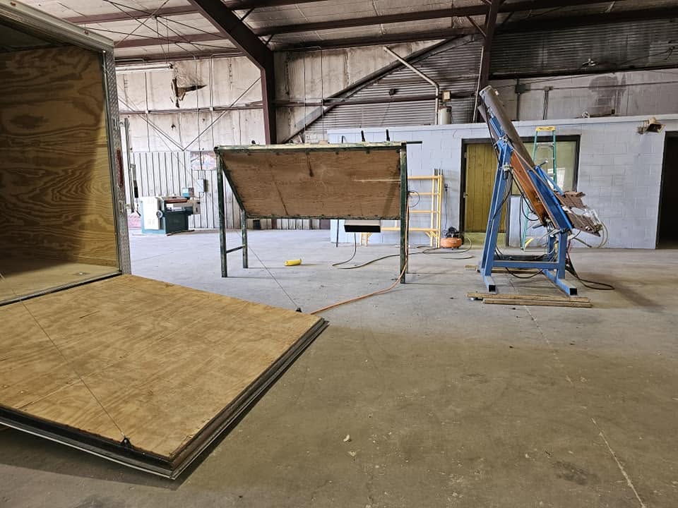 Craftsman shaping custom timber in the shop